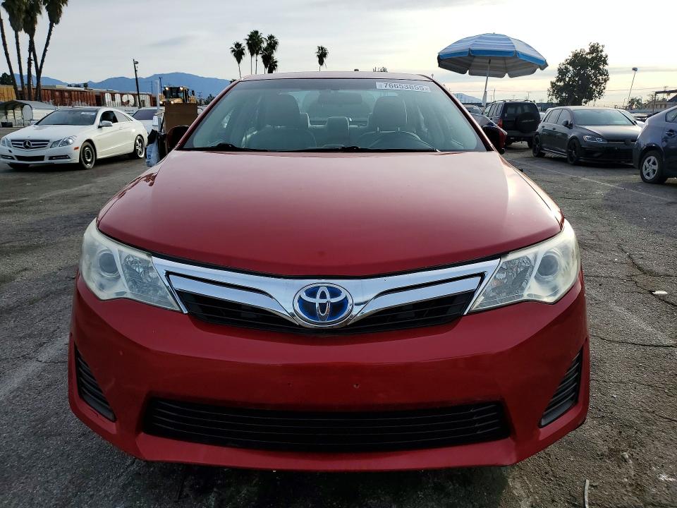 76653855 :رقم المزاد ، 4T1BD1FK8EU136934 vin ، 2014 Toyota Camry Hybr مزاد بيع