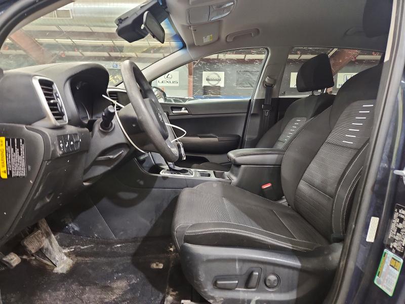 2022 Kia Sportage L მანქანა იყიდება აუქციონზე, vin: KNDPMCAC2N7017832, აუქციონის ნომერი: 75769325