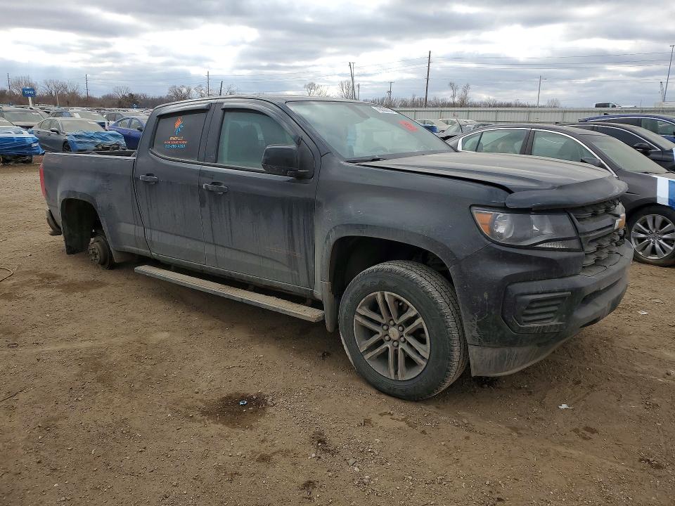76438635 :رقم المزاد ، 1GCGTBEN6M1208549 vin ، 2021 Chevrolet Colorado مزاد بيع