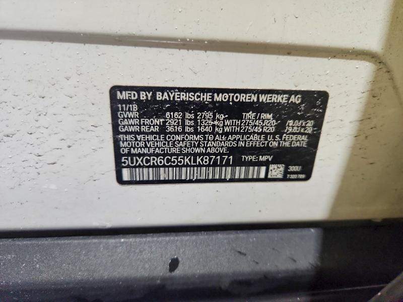 Продажа на аукционе авто 2019 Bmw X5, vin: 5UXCR6C55KLK87171, номер лота: 77322455