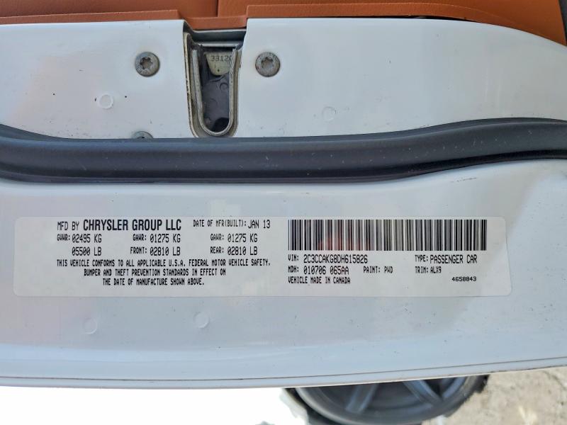 Продажа на аукционе авто 2013 Chrysler 300c, vin: 2C3CCAKG8DH615826, номер лота: 76785235