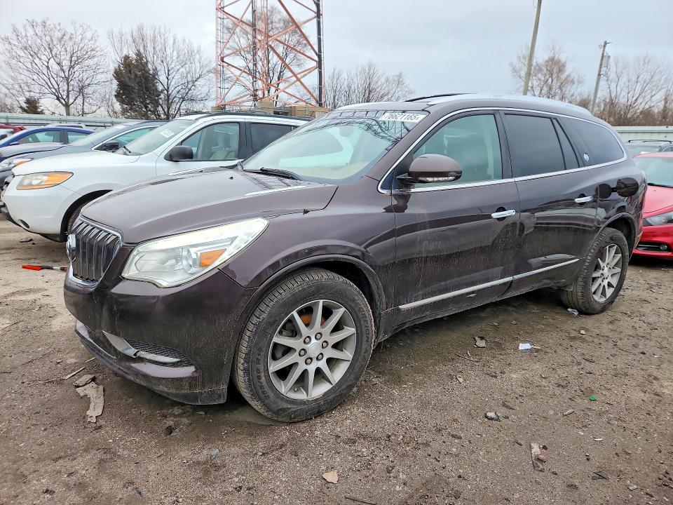 76621165 :رقم المزاد ، 5GAKRBKD1GJ326616 vin ، 2016 Buick Enclave مزاد بيع