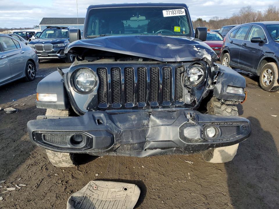 2021 Jeep Wrangler Unlimited მანქანა იყიდება აუქციონზე, vin: 1C4HJXDNXMW609114, აუქციონის ნომერი: 77183105