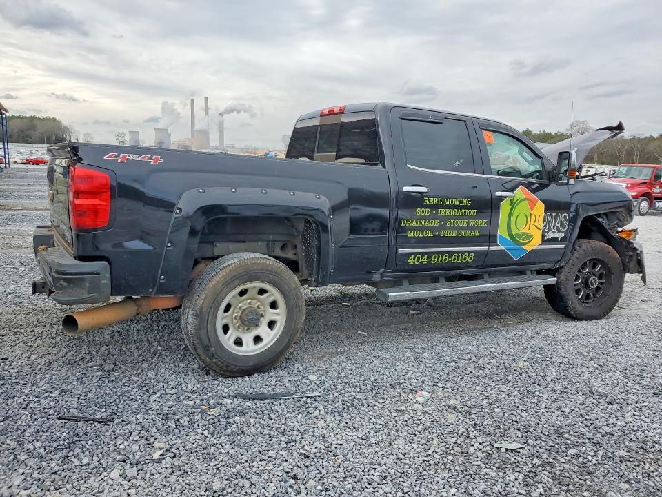 76860975 :رقم المزاد ، 1GC1KXE87FF673458 vin ، 2015 Chevrolet Silverado مزاد بيع