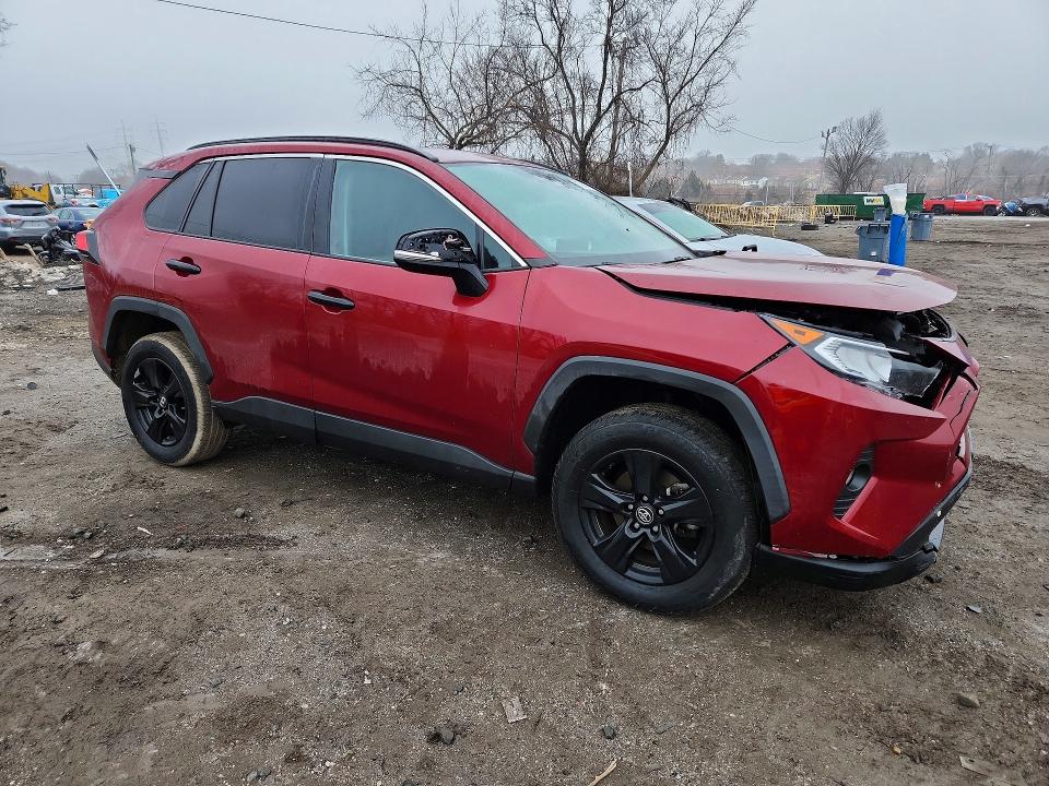 77941455 :رقم المزاد ، 2T3W1RFV3LC071421 vin ، 2020 Toyota Rav4 مزاد بيع
