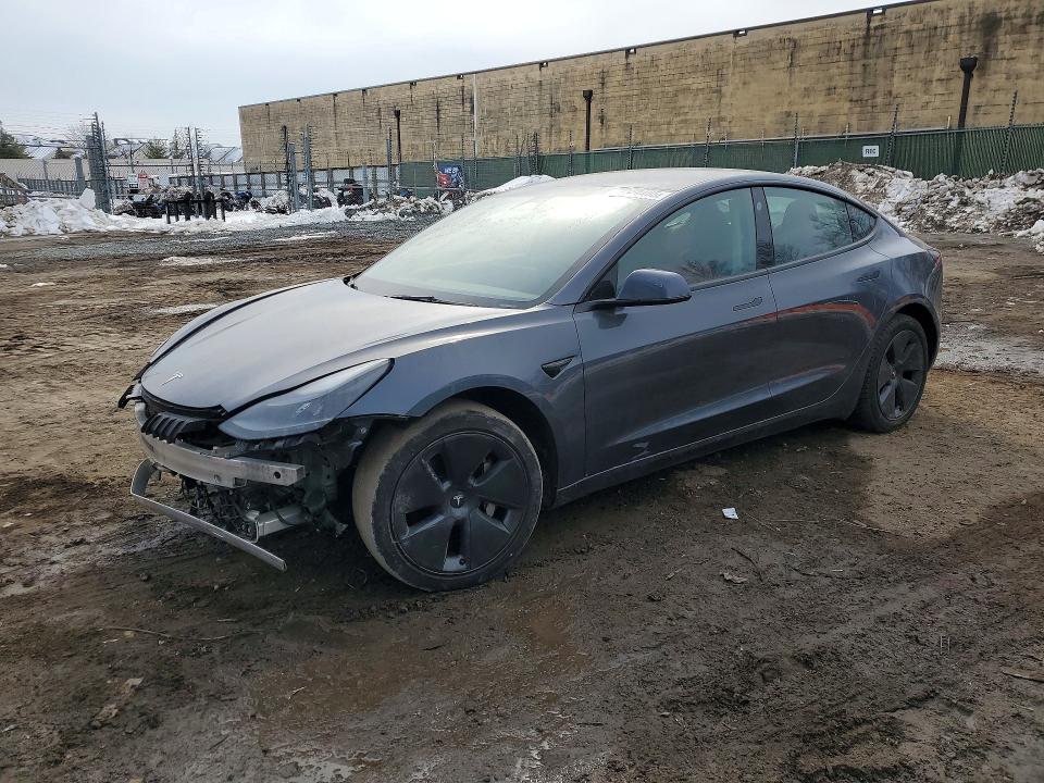 2023 Tesla Model 3 მანქანა იყიდება აუქციონზე, vin: 5YJ3E1EA9PF437089, აუქციონის ნომერი: 72328405