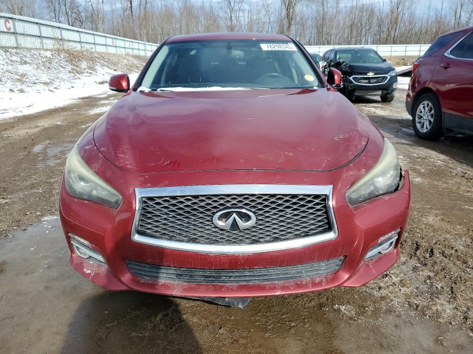 Продаж на аукціоні авто 2014 Infiniti Q50, vin: JN1BV7AR4EM681279, номер лоту: 78298345