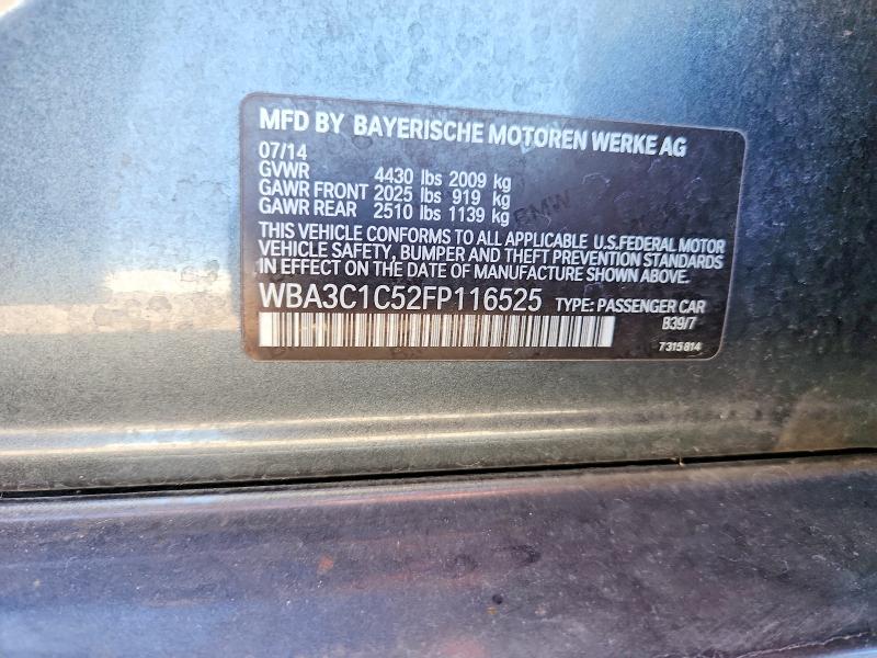 Продажа на аукционе авто 2015 Bmw 328, vin: WBA3C1C52FP116525, номер лота: 76053035