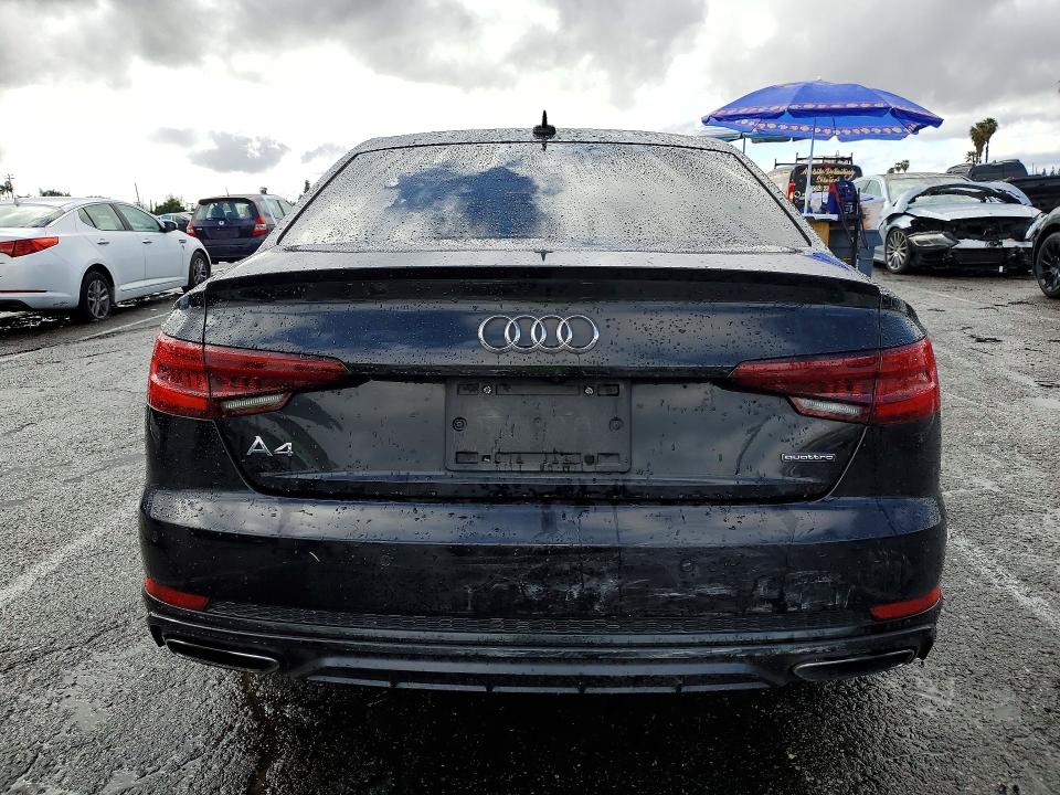 2019 Audi A4 მანქანა იყიდება აუქციონზე, vin: WAUENAF40KA062810, აუქციონის ნომერი: 78172285