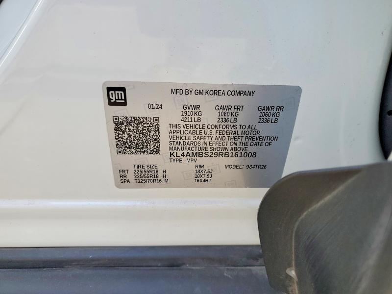 Продаж на аукціоні авто 2024 Buick Encore Gx, vin: KL4AMBS29RB161008, номер лоту: 76426325