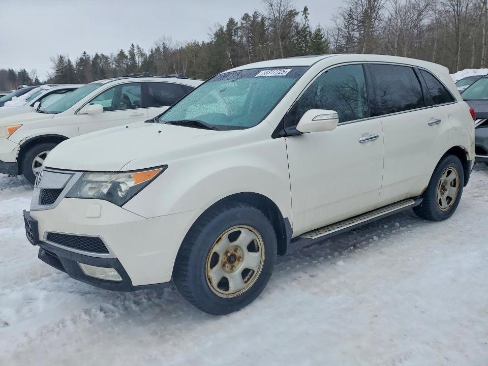 Auction sale of the 2012 Acura Mdx, vin: 2HNYD2H66CH002731, lot number: 78311725