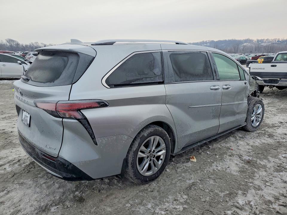2025 Toyota Sienna მანქანა იყიდება აუქციონზე, vin: 5TDZSKFCXSS196236, აუქციონის ნომერი: 75249445