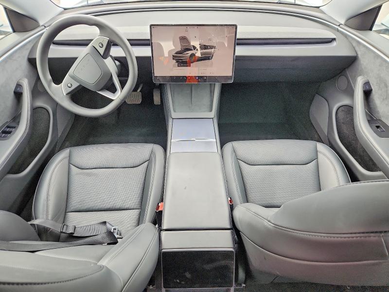 75208285 :رقم المزاد ، 5YJ3E1EB3SF034016 vin ، 2025 Tesla Model 3 مزاد بيع