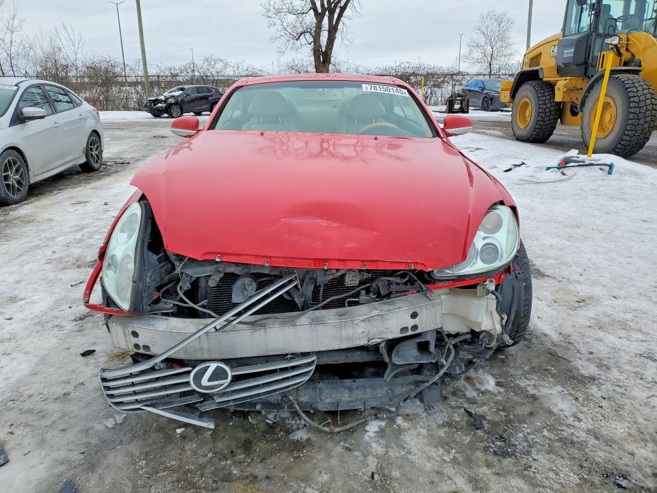 2005 Lexus Sc 430 მანქანა იყიდება აუქციონზე, vin: JTHFN48Y650066457, აუქციონის ნომერი: 78150145