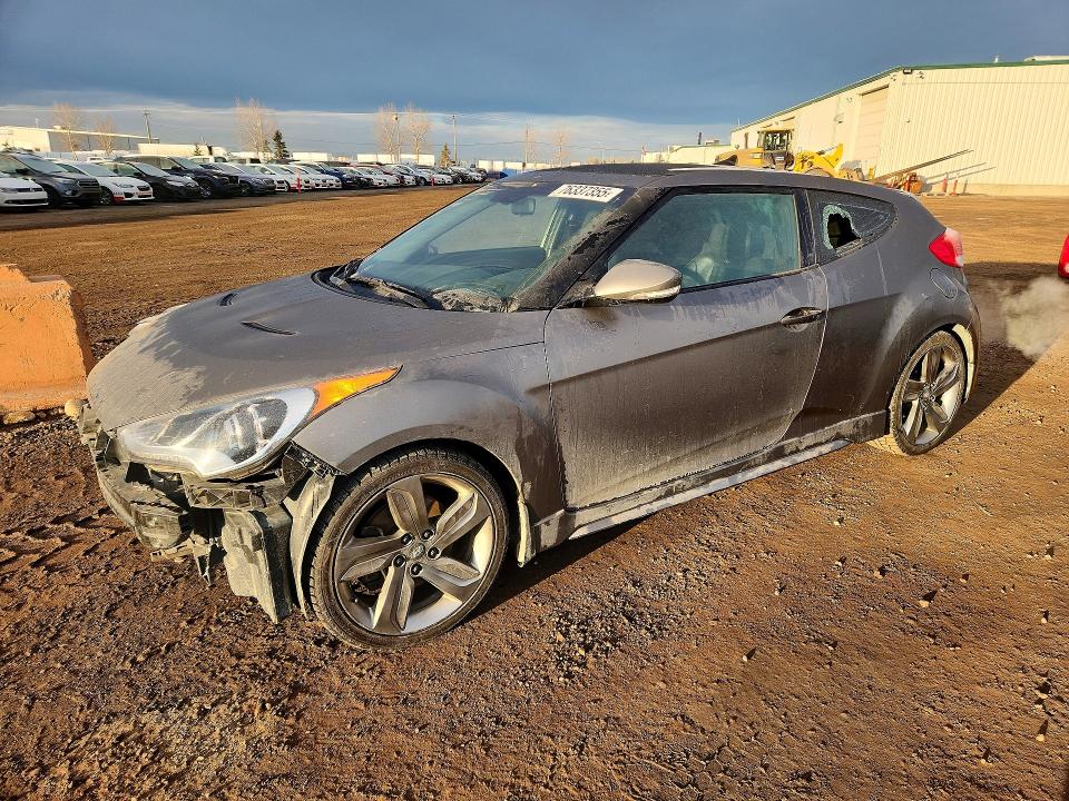 76337355 :رقم المزاد ، KMHTC6AE8FU231369 vin ، 2015 Hyundai Veloster مزاد بيع
