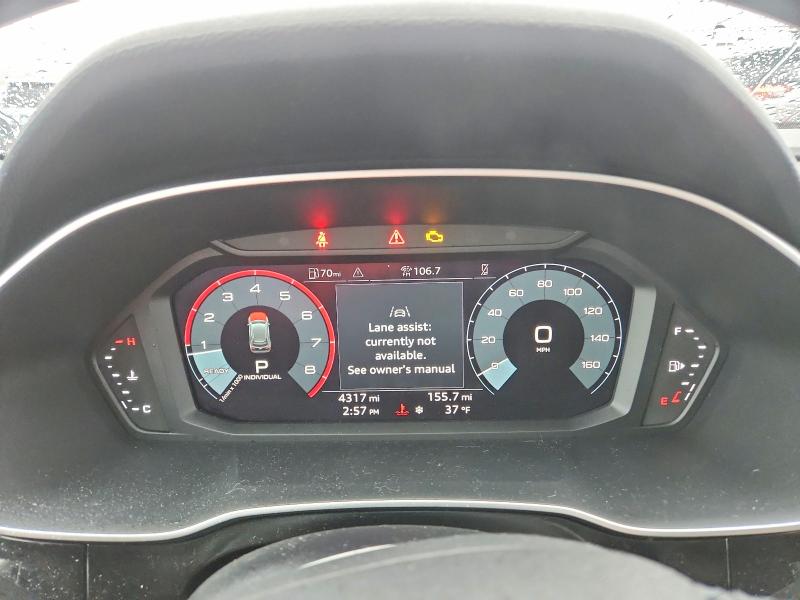 2024 Audi Q3 მანქანა იყიდება აუქციონზე, vin: WA1DECF37R1108526, აუქციონის ნომერი: 77401165
