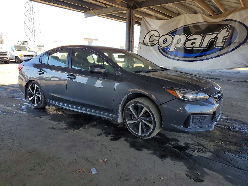75806445 :رقم المزاد ، 4S3GKAL68L3612321 vin ، 2020 Subaru Impreza مزاد بيع