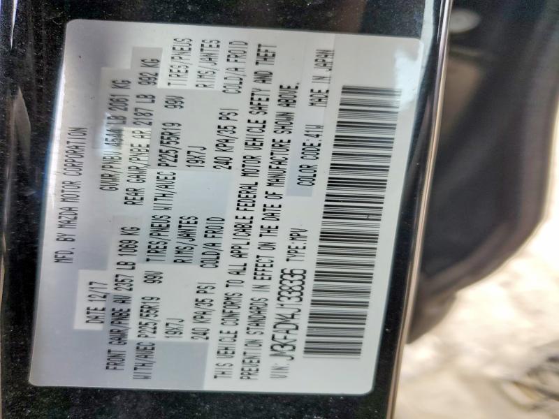 Продажа на аукционе авто 2018 Mazda Cx-5, vin: JM3KFADM4J1338336, номер лота: 77720905