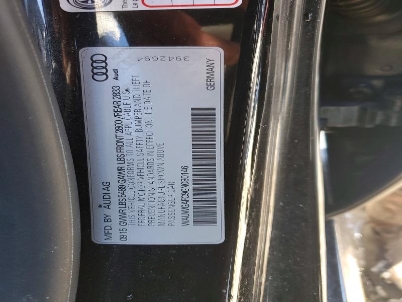 Aukcja sprzedaży 2016 Audi A7, vin: WAUWGAFC9GN080146, numer aukcji: 78665205