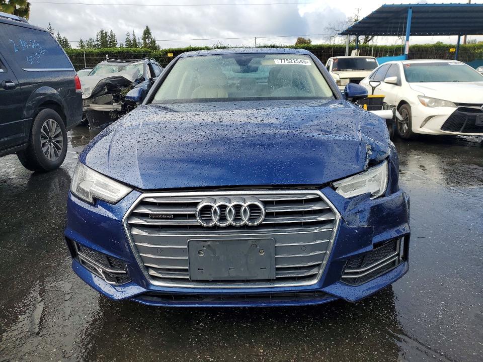 Продажа на аукционе авто 2018 Audi A4, vin: WAUENAF47JN001073, номер лота: 77522545