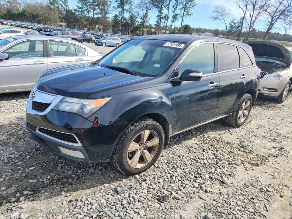 77584995 :رقم المزاد ، 2HNYD2H26DH503035 vin ، 2013 Acura Mdx مزاد بيع