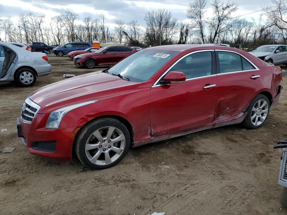 76689215 :رقم المزاد ، 1G6AH5RXXE0119047 vin ، 2014 Cadillac Ats مزاد بيع