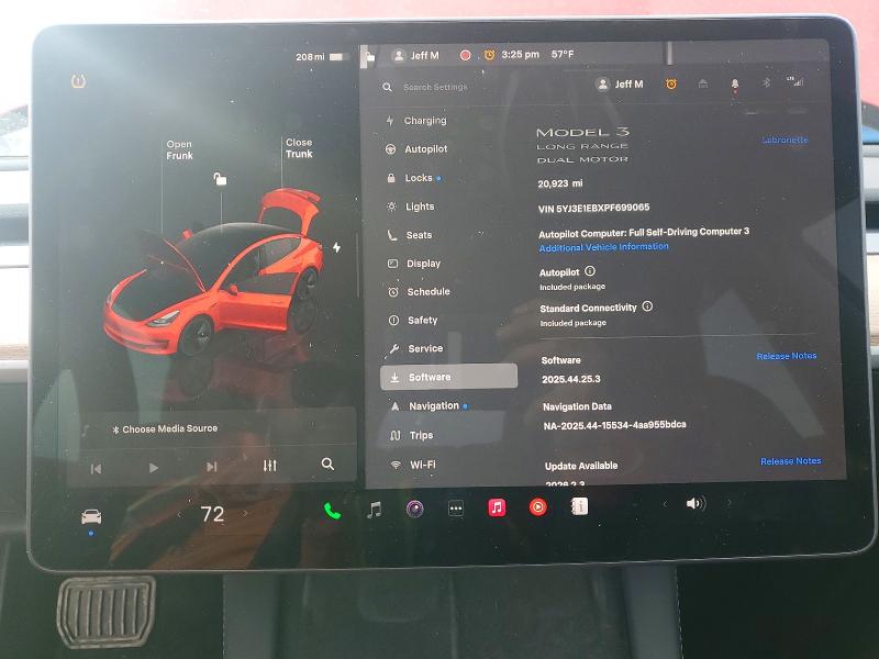 77504195 :رقم المزاد ، 5YJ3E1EBXPF699065 vin ، 2023 Tesla Model 3 مزاد بيع