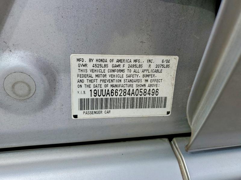 Продажа на аукционе авто 2004 Acura Tl, vin: 19UUA66284A058496, номер лота: 75612825