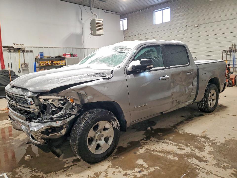 2022 Ram 1500 მანქანა იყიდება აუქციონზე, vin: 1C6SRFFTXNN160035, აუქციონის ნომერი: 78223595