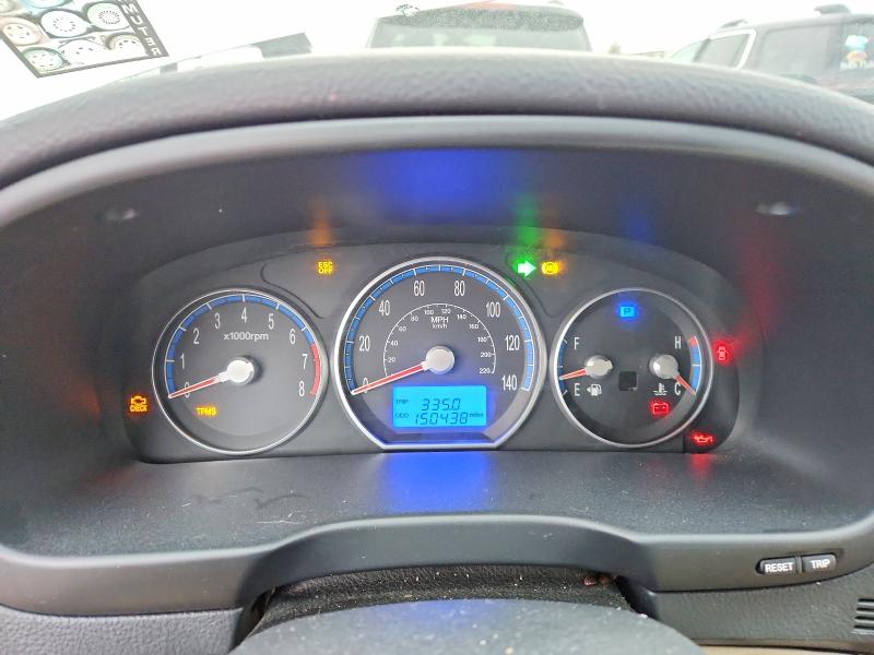 2009 Hyundai Santa Fe მანქანა იყიდება აუქციონზე, vin: 5NMSG13D99H280734, აუქციონის ნომერი: 76722875