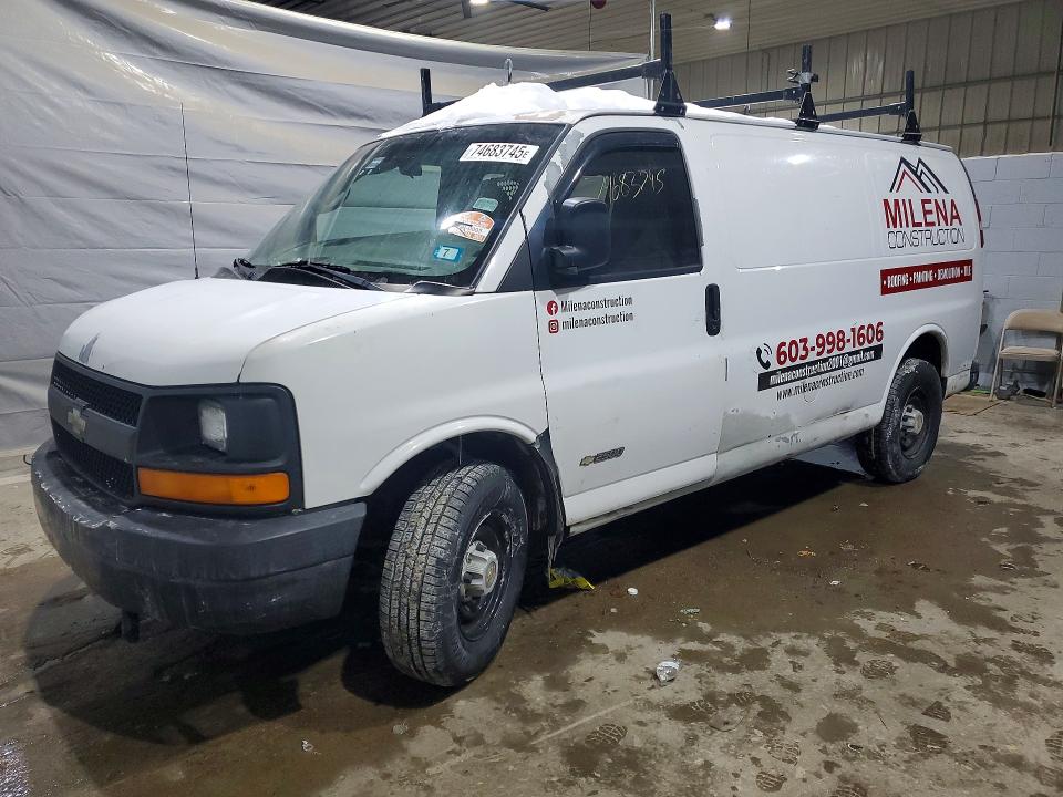 74683745 :رقم المزاد ، 1GCGG25V051119582 vin ، 2005 Chevrolet Express G2500 مزاد بيع