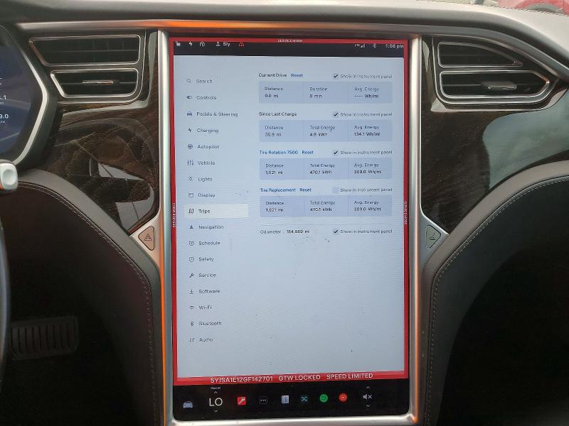 Продажа на аукционе авто 2016 Tesla Model S, vin: 5YJSA1E12GF142701, номер лота: 77784505