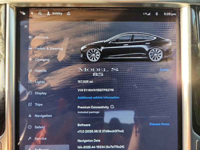 Продажа на аукционе авто 2014 Tesla Model S, vin: 5YJSA1H15EFP52715, номер лота: 78874455