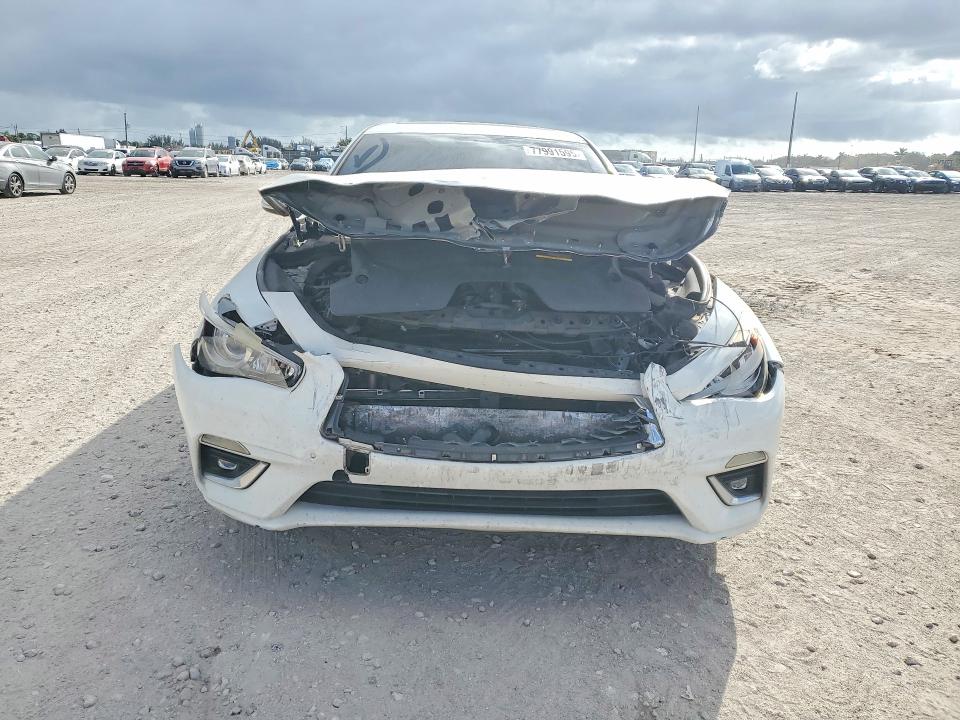Продажа на аукционе авто 2018 Infiniti Q50, vin: JN1EV7AP5JM590480, номер лота: 77991595