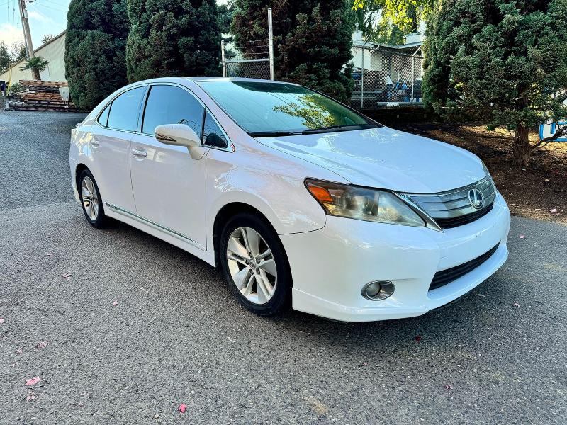2010 Lexus Hs 250h მანქანა იყიდება აუქციონზე, vin: JTHBB1BA0A2007484, აუქციონის ნომერი: 77024215