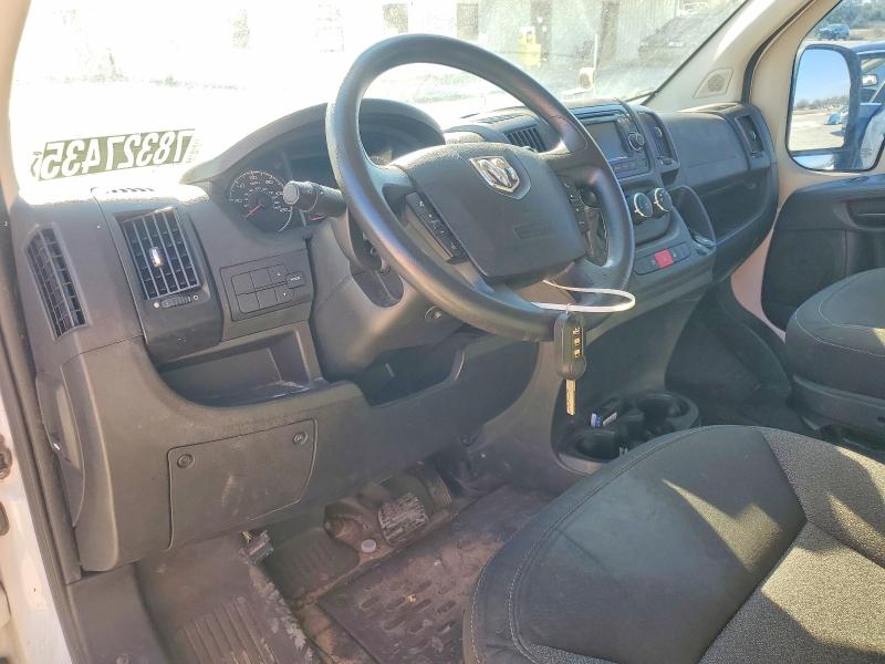 48349706 :رقم المزاد ، 3C6TRVDG1HE527952 vin ، 2017 Ram Promaster 2500 مزاد بيع