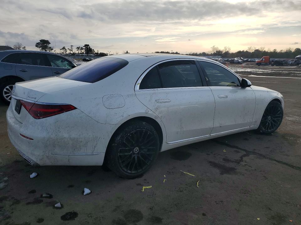 2022 Mercedes-benz S მანქანა იყიდება აუქციონზე, vin: W1K6G7GB0NA071339, აუქციონის ნომერი: 76622985