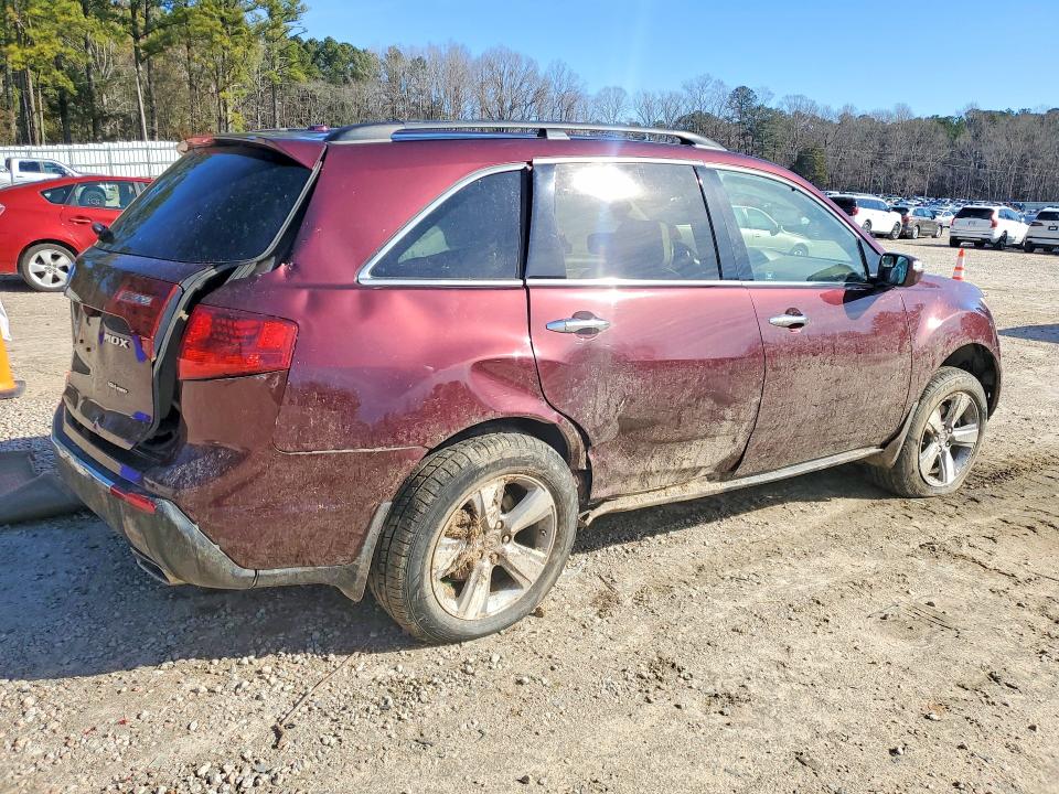 2012 Acura Mdx მანქანა იყიდება აუქციონზე, vin: 2HNYD2H39CH519141, აუქციონის ნომერი: 78916915