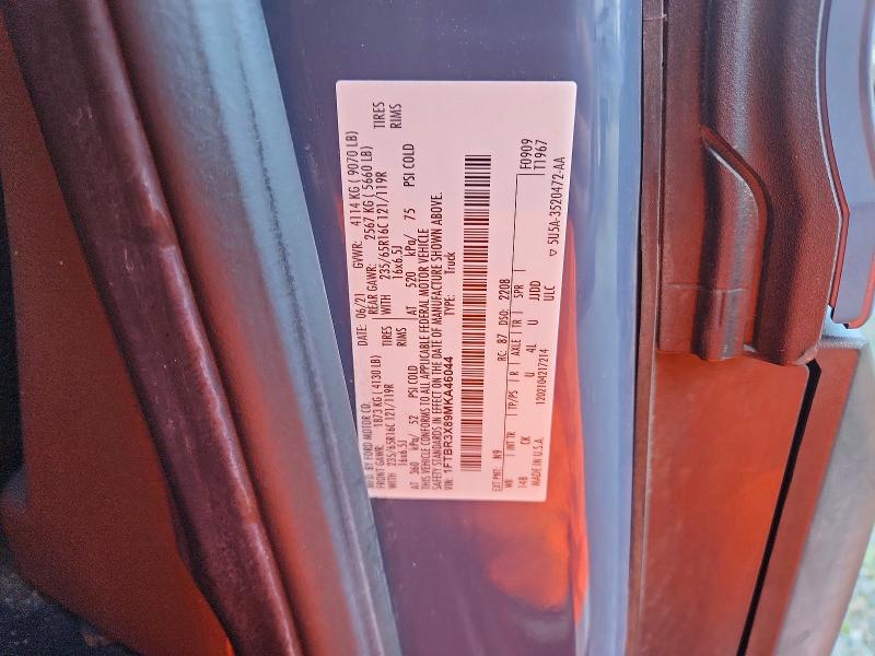 Продажа на аукционе авто 2021 Ford Transit, vin: 1FTBR3X89MKA46044, номер лота: 49051536
