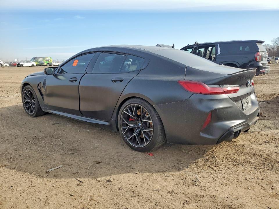 2022 Bmw M8 მანქანა იყიდება აუქციონზე, vin: WBSGV0C01NCH52710, აუქციონის ნომერი: 47619386
