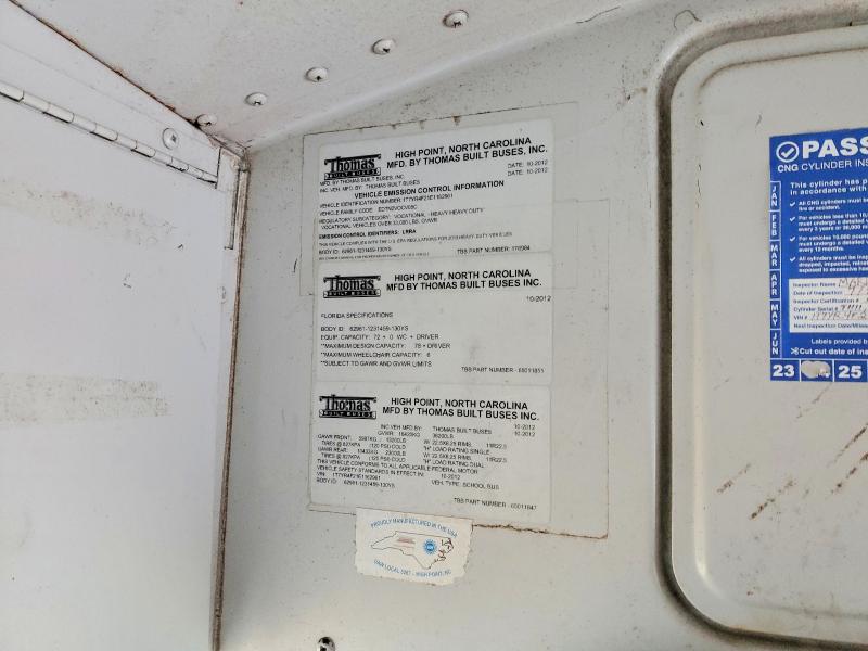 Продажа на аукционе авто 2014 Thomas School Bus, vin: 1T7YR4F21E1162961, номер лота: 48177106
