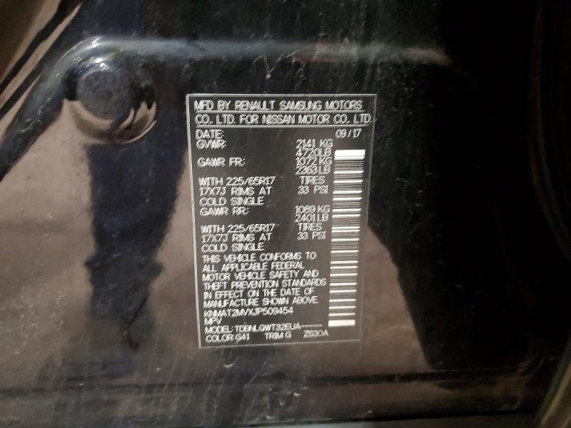 Aukcja sprzedaży 2018 Nissan Rogue, vin: KNMAT2MVXJP509454, numer aukcji: 77817925