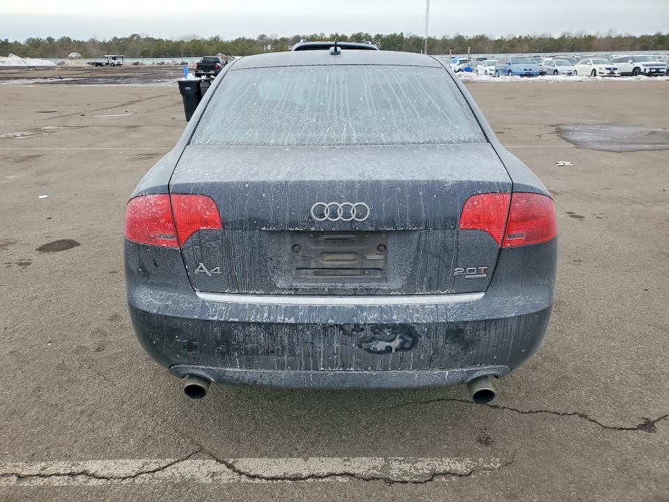 2006 Audi A4 მანქანა იყიდება აუქციონზე, vin: WAUDF78E86A266536, აუქციონის ნომერი: 76577695