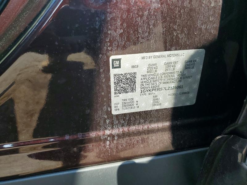 Aukcja sprzedaży 2020 Cadillac Xt6 Platin, vin: 1GYKPERS7LZ125061, numer aukcji: 77296385