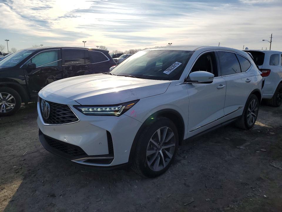 78623915 :رقم المزاد ، 5J8YE1H42SL035613 vin ، 2025 Acura Mdx مزاد بيع