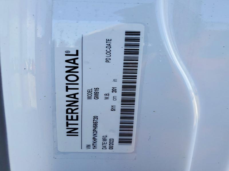 49434406 :رقم المزاد ، 1HTKHPVK3PH565720 vin ، 2023 Chevrolet Silverado Medium Duty مزاد بيع