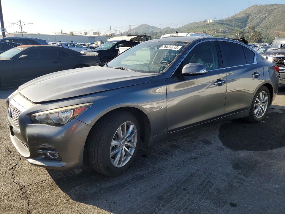 Auction sale of the 2016 Infiniti Q50 Base, vin: JN1CV7AP8GM202187, lot number: 76469575