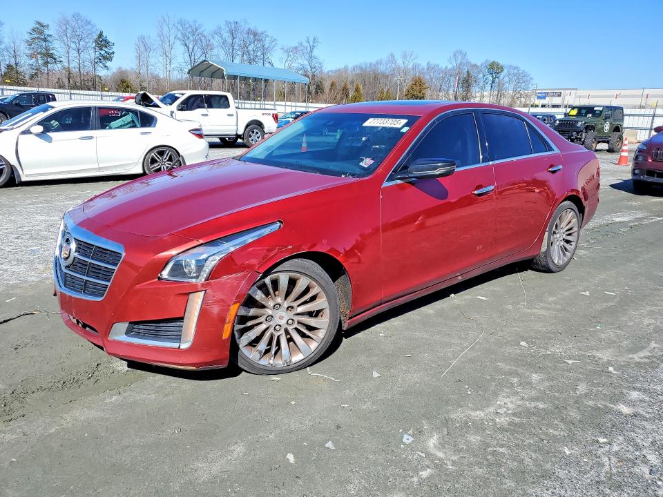 2014 Cadillac Cts მანქანა იყიდება აუქციონზე, vin: 1G6AX5SX4E0120904, აუქციონის ნომერი: 77733705