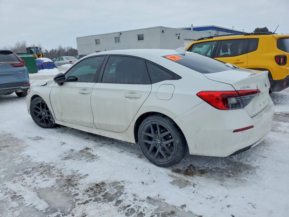 2022 Honda Civic მანქანა იყიდება აუქციონზე, vin: 2HGFE2F51NH120064, აუქციონის ნომერი: 78850385