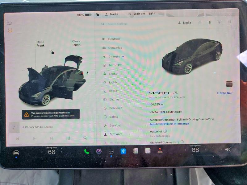 Aukcja sprzedaży 2021 Tesla Model 3, vin: 5YJ3E1EA4MF908111, numer aukcji: 78152675